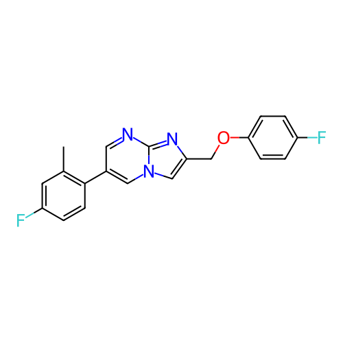 Chemical structure of BindingDB Monomer ID 292193