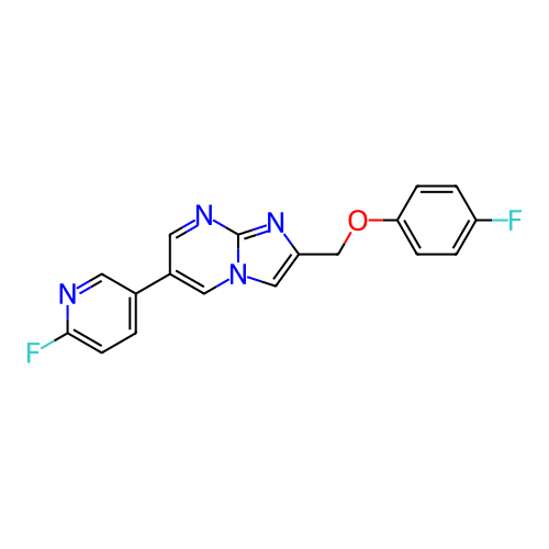 Chemical structure of BindingDB Monomer ID 292196