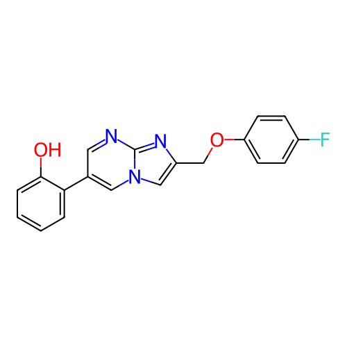 Chemical structure of BindingDB Monomer ID 292208