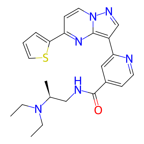 Chemical structure of BindingDB Monomer ID 292348