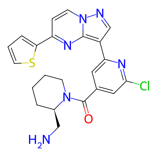 Chemical structure of BindingDB Monomer ID 292455