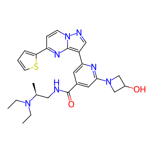 Chemical structure of BindingDB Monomer ID 292489