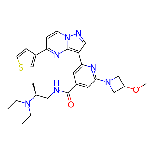 Chemical structure of BindingDB Monomer ID 292509