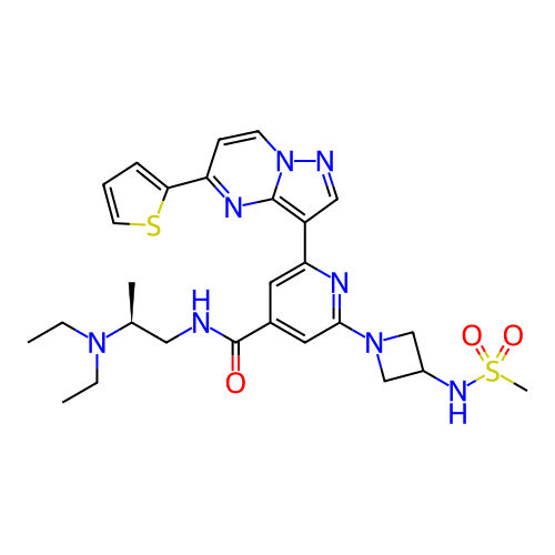 Chemical structure of BindingDB Monomer ID 292541