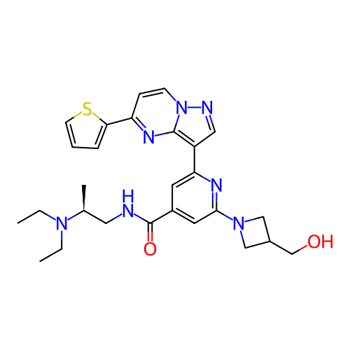 Chemical structure of BindingDB Monomer ID 292560
