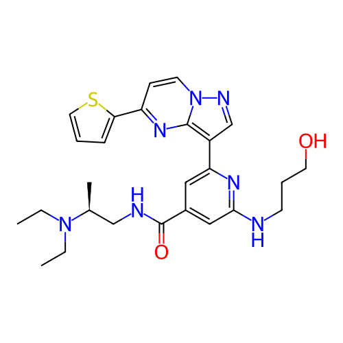Chemical structure of BindingDB Monomer ID 292564