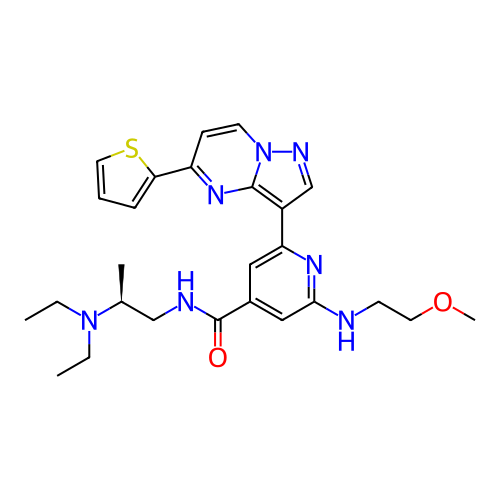 Chemical structure of BindingDB Monomer ID 292569
