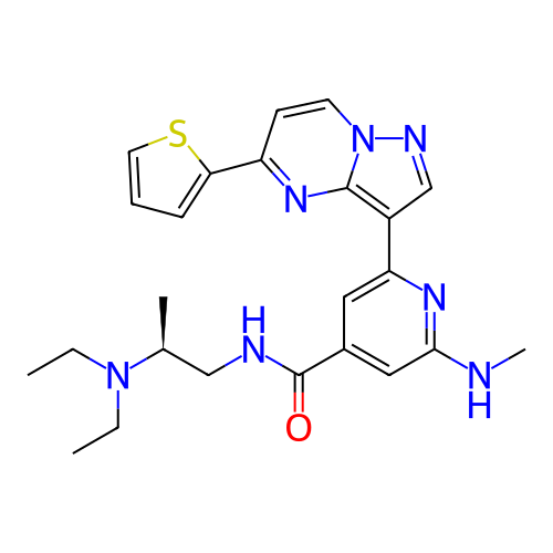 Chemical structure of BindingDB Monomer ID 292572