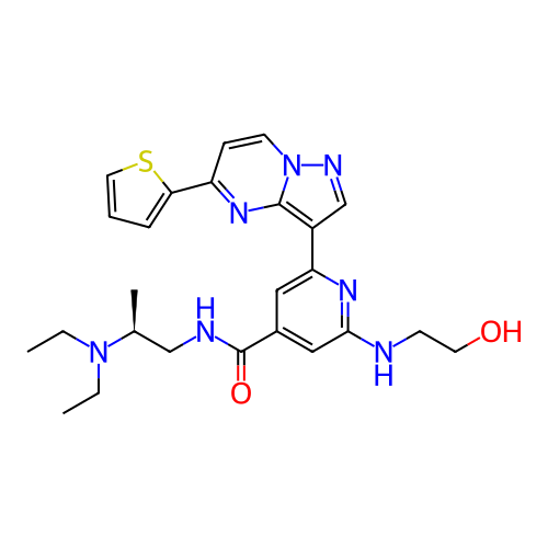 Chemical structure of BindingDB Monomer ID 292573