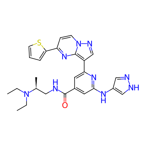 Chemical structure of BindingDB Monomer ID 292575