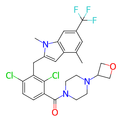 Chemical structure of BindingDB Monomer ID 292717