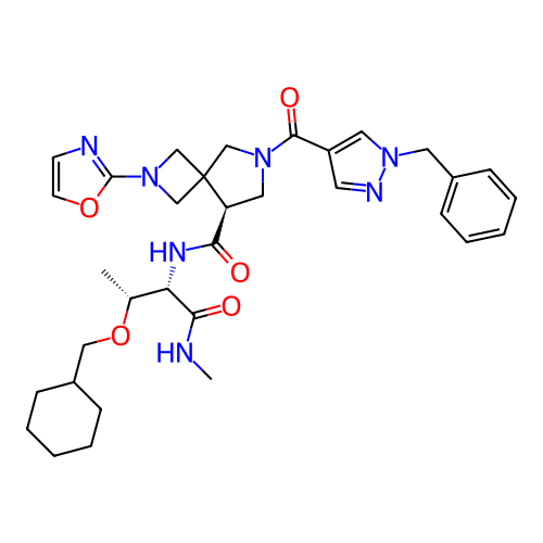 Chemical structure of BindingDB Monomer ID 292809