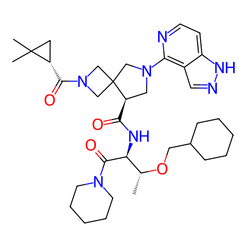 Chemical structure of BindingDB Monomer ID 292816