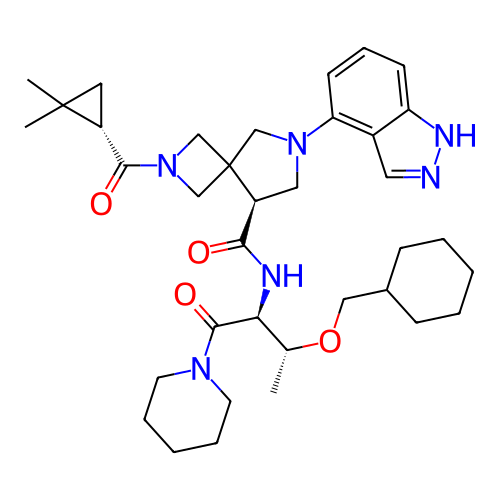 Chemical structure of BindingDB Monomer ID 292819