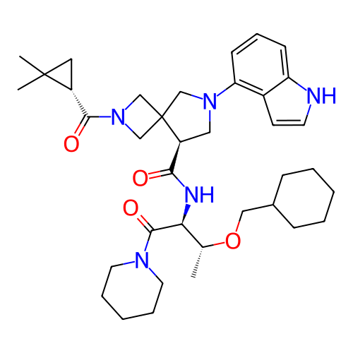 Chemical structure of BindingDB Monomer ID 292820