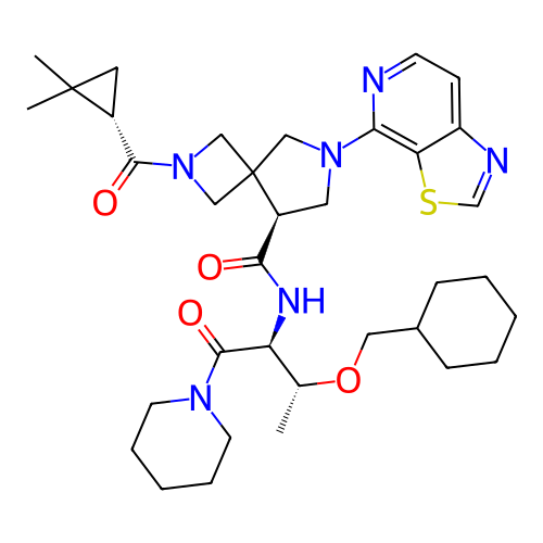 Chemical structure of BindingDB Monomer ID 292821