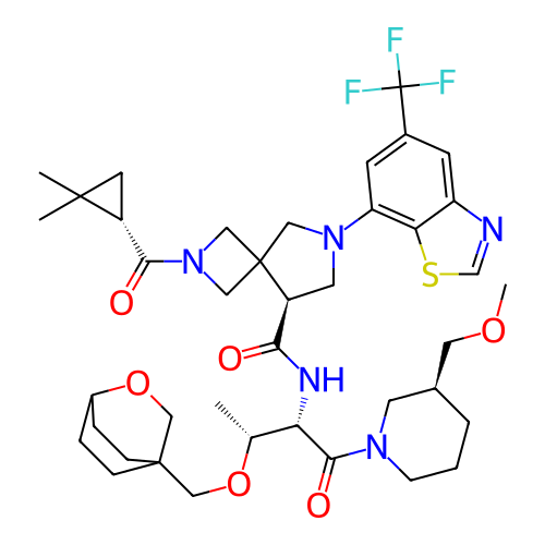 Chemical structure of BindingDB Monomer ID 292830