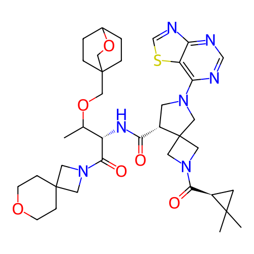 Chemical structure of BindingDB Monomer ID 292834