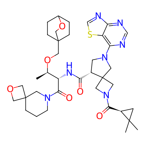 Chemical structure of BindingDB Monomer ID 292835