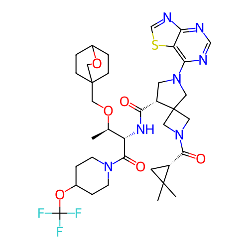 Chemical structure of BindingDB Monomer ID 292840