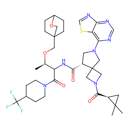 Chemical structure of BindingDB Monomer ID 292842