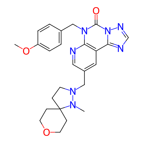 Chemical structure of BindingDB Monomer ID 292942