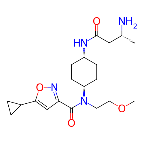 Chemical structure of BindingDB Monomer ID 293376
