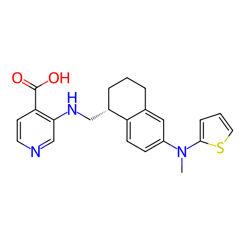 Chemical structure of BindingDB Monomer ID 293802