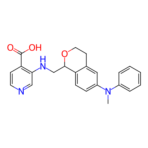 Chemical structure of BindingDB Monomer ID 293804
