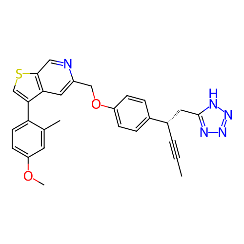 Chemical structure of BindingDB Monomer ID 294020
