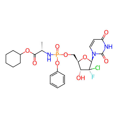 Chemical structure of BindingDB Monomer ID 294046