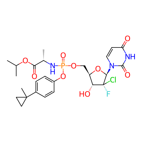 Chemical structure of BindingDB Monomer ID 294059