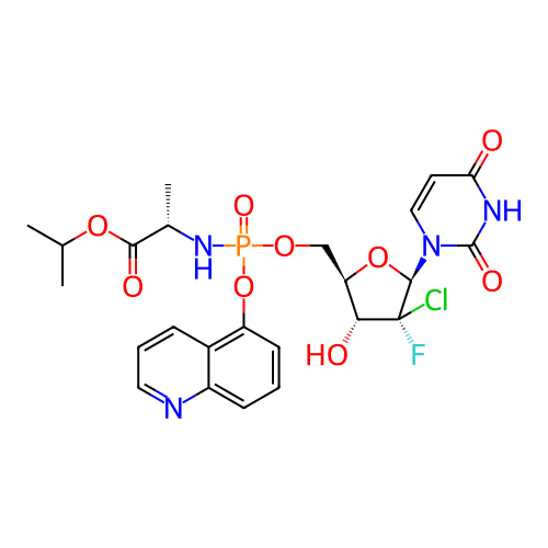 Chemical structure of BindingDB Monomer ID 294064