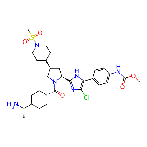 Chemical structure of BindingDB Monomer ID 294104