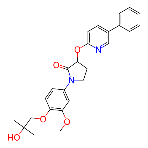 Chemical structure of BindingDB Monomer ID 294131