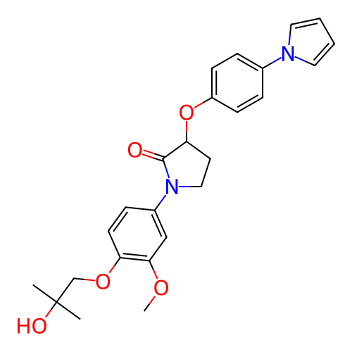 Chemical structure of BindingDB Monomer ID 294135