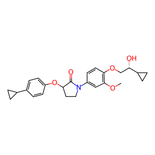 Chemical structure of BindingDB Monomer ID 294143