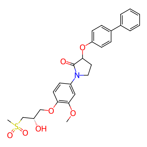 Chemical structure of BindingDB Monomer ID 294155