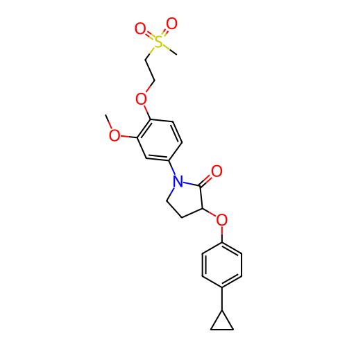 Chemical structure of BindingDB Monomer ID 294166