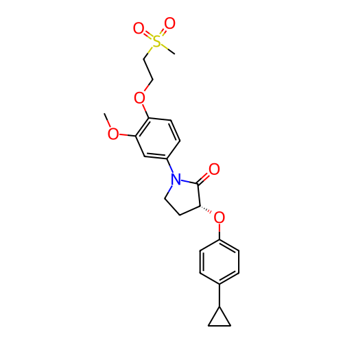 Chemical structure of BindingDB Monomer ID 294167