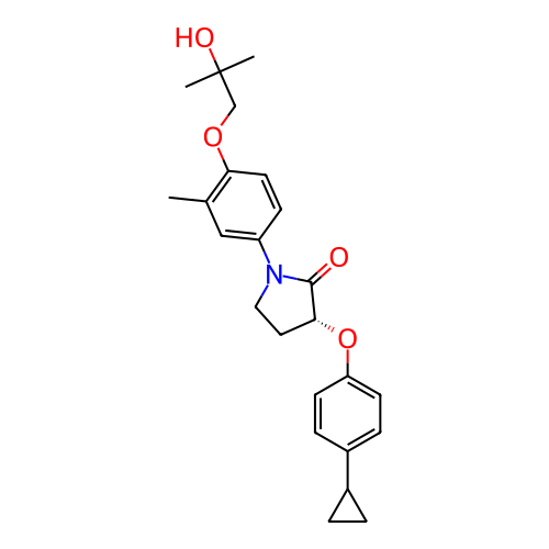 Chemical structure of BindingDB Monomer ID 294180