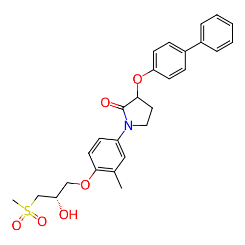 Chemical structure of BindingDB Monomer ID 294191
