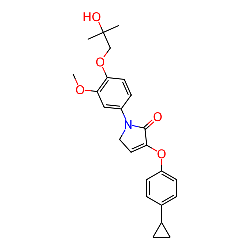 Chemical structure of BindingDB Monomer ID 294212
