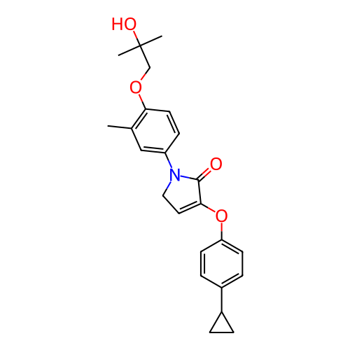 Chemical structure of BindingDB Monomer ID 294214