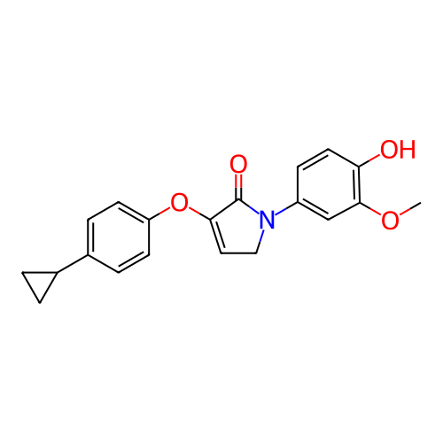 Chemical structure of BindingDB Monomer ID 294216