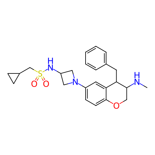 Chemical structure of BindingDB Monomer ID 294256