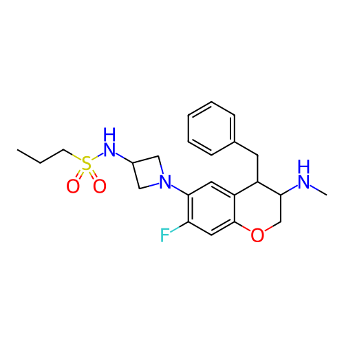 Chemical structure of BindingDB Monomer ID 294276