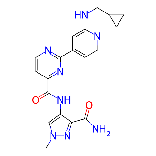 Chemical structure of BindingDB Monomer ID 294300