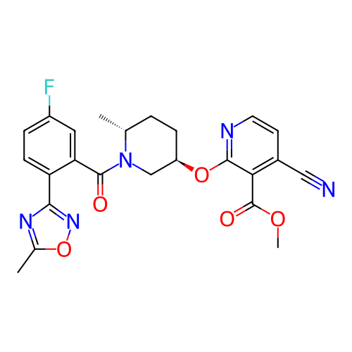 Chemical structure of BindingDB Monomer ID 294345