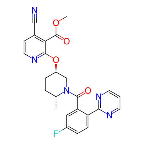 Chemical structure of BindingDB Monomer ID 294356